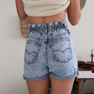 Super Unique Vintage Levis Cut Off Shorts